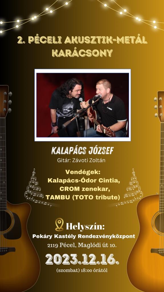 2. Péceli Akusztik-Metál Karácsony 