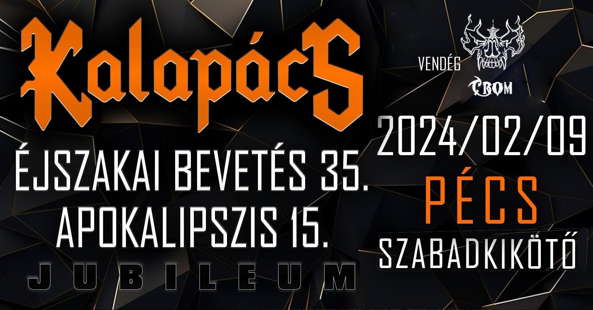 KALAPÁCS koncert - Pécs