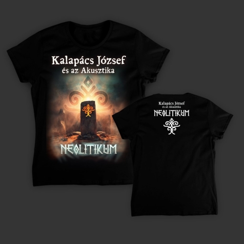 Kalapács József és az Akusztika: Neolitikum Borító Női Póló