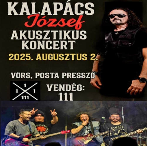 KALAPÁCS JÓZSEF koncert